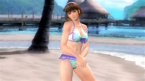 Dead Or Alive 5 Last Round Gust Mashup Swimwear Hitomi And Firis 2017 Promotional Art