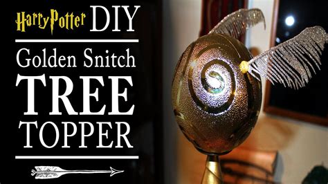 Check spelling or type a new query. Golden Snitch Tree Topper - Harry Potter DIY - YouTube