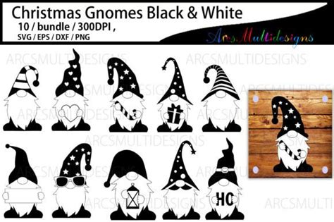1 Black Gnomes Svg Designs And Graphics