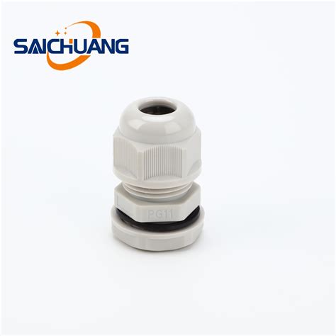 Pg11 Nylon Cable Gland Pg Series Wire Gland IP68 Waterproof Plastic