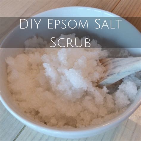 Quality body scrubs can be expensive, but luckily, with the right diy body scrub recipes, you do not have to spend a fortune to keep your skin looking naturally healthy. DIY Epsom Salt Scrub | Epsom salt scrub, Epson salt scrub ...