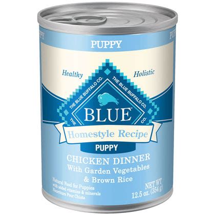 Blue buffalo dog food has had multiple recalls over the years. Blue Buffalo Homestyle Recipe Canned Wet Puppy Food ...