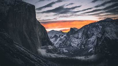 Dark Forest Yosemite Imac Mountain Valley 4k