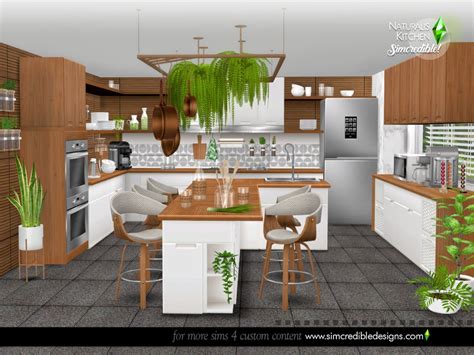 The Sims Resource Naturalis Kitchen