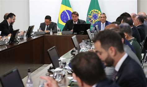 Bolsonaro Preside Hoje 39ª Reunião Do Conselho De Governo A Semana News