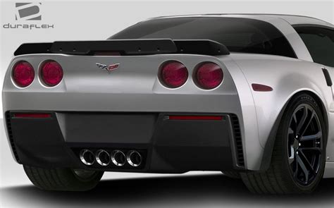 2005 2013 Chevy Corvette C6 Duraflex Stingray Z Rear Wing Spoiler 2pc