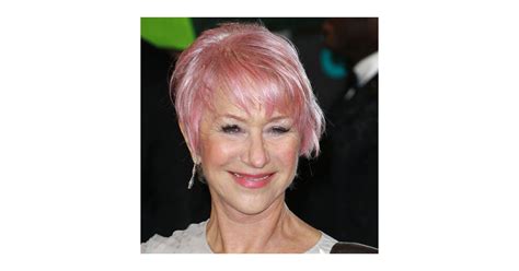 Helen Mirren New Pink Hair Bafta Awards 2013 Popsugar