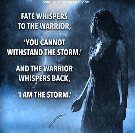 I am the storm meme: I am the storm-Inspirational quotes. Human being is capable of even changing destiny or fate by ...