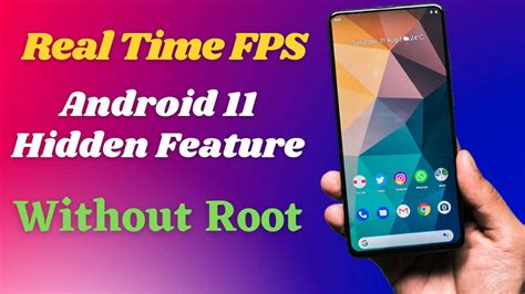 How To Enable Real Time Fps In Any Android Phone Android 11 Fps