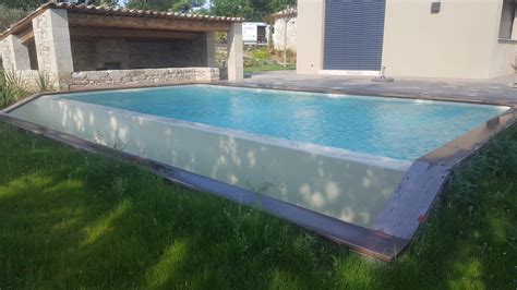 July 9 at 2:37 am · Construire piscine hors sol en dur - Jardin piscine et Cabane