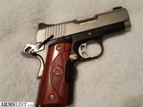 ARMSLIST For Sale Kimber Ultra CDP II W Crimson Trace Laser Grips