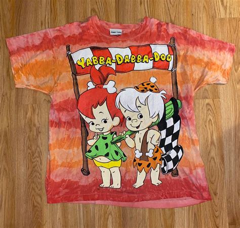 Vintage The Flintstones Pebbles And Bam Bam Shirt 1994 Grailed