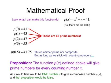PPT - Mathematical Proof PowerPoint Presentation, free download - ID ...