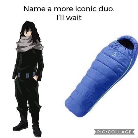 dont forget mr aizawa and his dearest sleeping bag