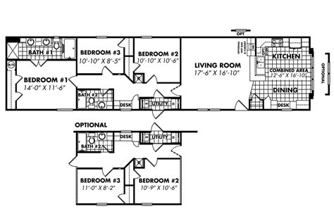 3 bedrooms and 2 baths, price: Legacy Housing Single Wide
