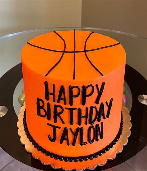 Basketball Layer Cake Classy Girl Cupcakes