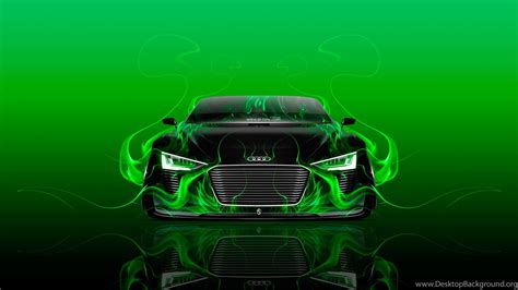 Green Cars Wallpaper