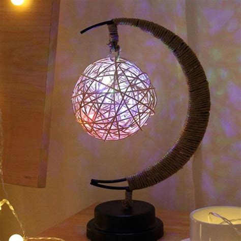 Westelm.com has been visited by 100k+ users in the past month Half-Moon Fairy Light Lamp from Apollo Box | Moon light ...