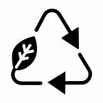Recycle Icon Svg Leaf Transparent Bin Vector
