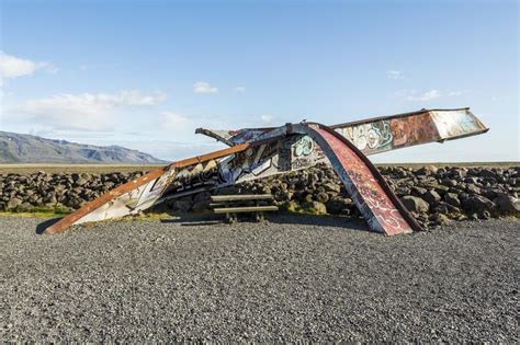 Iceland Ring Road Art In The South Stock Image Image Of Journey