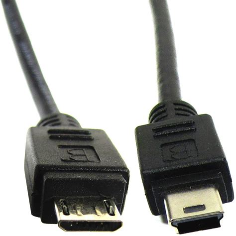 Usb Cable Type B Miniusb5pin M M Micro Usb Type B 18 M Cablematic