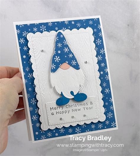 Stampin Up Kindest Gnomes Bundle Stamping With Tracy Stampin Up Christmas Christmas Cards
