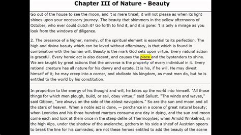 Beauty Ralph Waldo Emerson Harvard Classics Volume 5