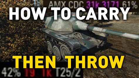 World Of Tanks How To Carry How To Throw Youtube