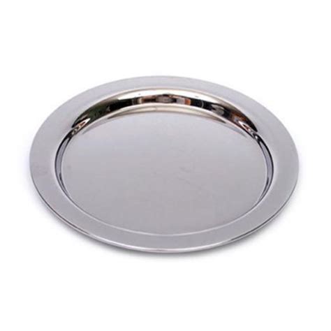 Stainless Tray Round Concept Party Rentals Nyc