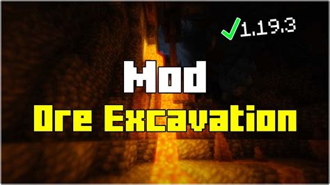 How To Install Ore Excavation Mod In Minecraft Youtube