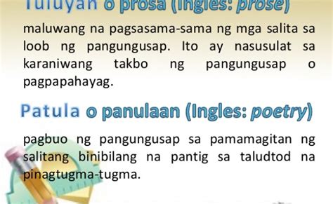 Mga Uri Ng Anyong Patuluyan Panitikang Filipino Theme Loader