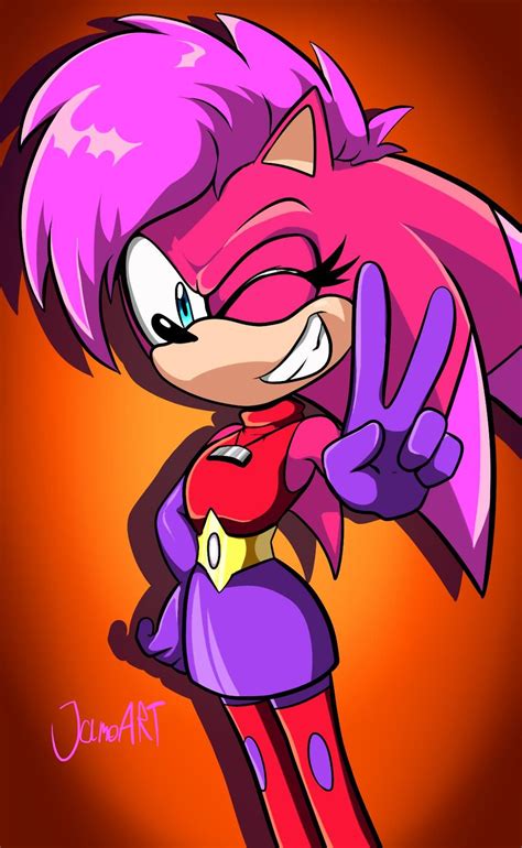 Sonic Underground Sonia By Jamoart On Deviantart In 2020 Sonic