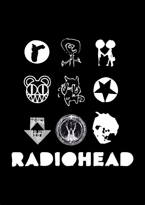 Radiohead Poster | Radiohead, Music poster, Radiohead poster
