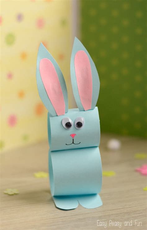 Paper Bunny Craft Easy Easter Craft For Kids Ôn Thi Hsg