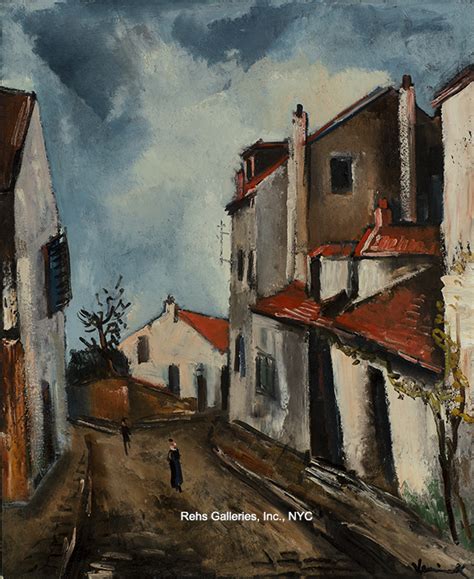 Rue De Village Maurice De Vlaminck 1876 1958