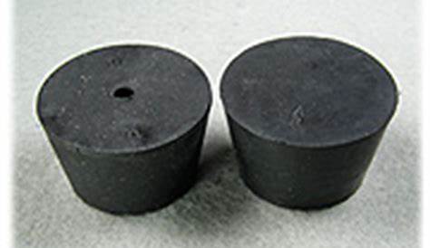 rubber stopper with hole size chart