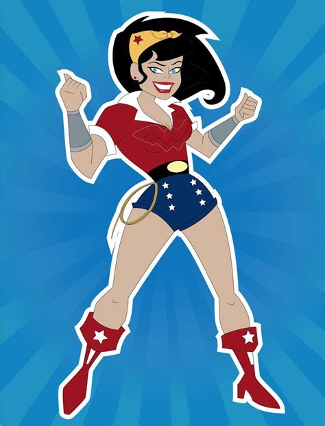 Dc Bombshells Animated Style Wonder Woman By Jk On Deviantart
