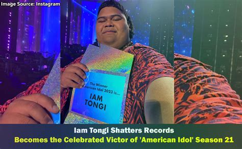 Iam Tongi Makes History As Winner Of American Idol Season 21