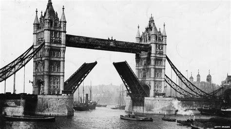 Tower Bridge Landmark Marks 120 Years By Recalling Past Bbc News