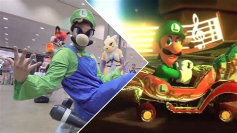 Watch Nintendo Rise As Luigis Death Stare Takes Anime Expo 14 Slashgear