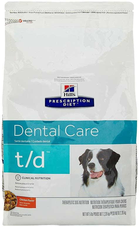 Amazon has deals for your pets! Hill's Prescription Diet t/d Canine Dental Health - 5lb ...
