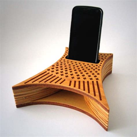 Fishtail Soundbox Iphone Speaker Smartphone Stand Mobile Phone