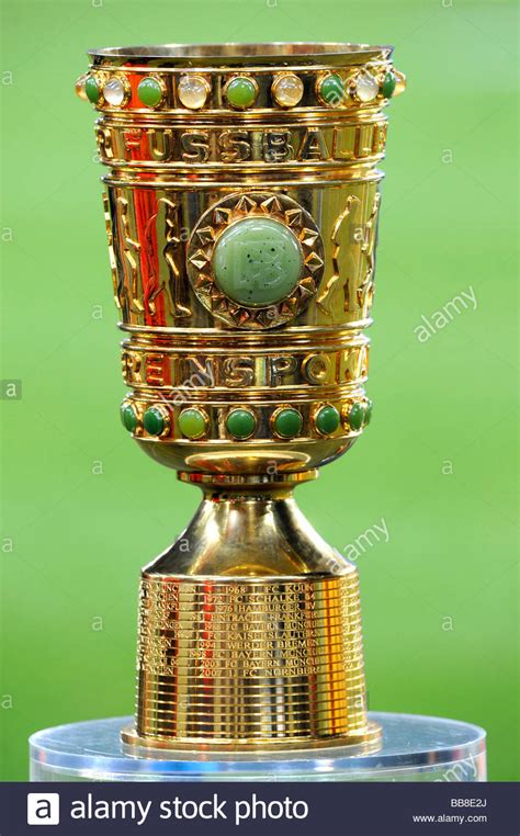 Mit allen 13 siegern finaltag der amateure: DFB-Pokal, German Football-Federation Cup, original trophy ...