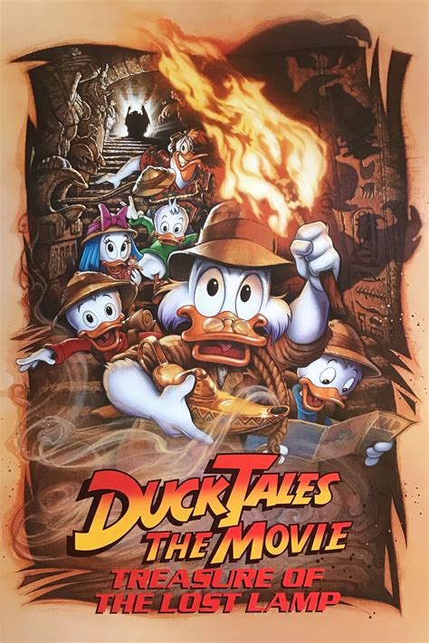 Ducktales The Movie Treasure Of The Lost Lamp 1990 The Poster