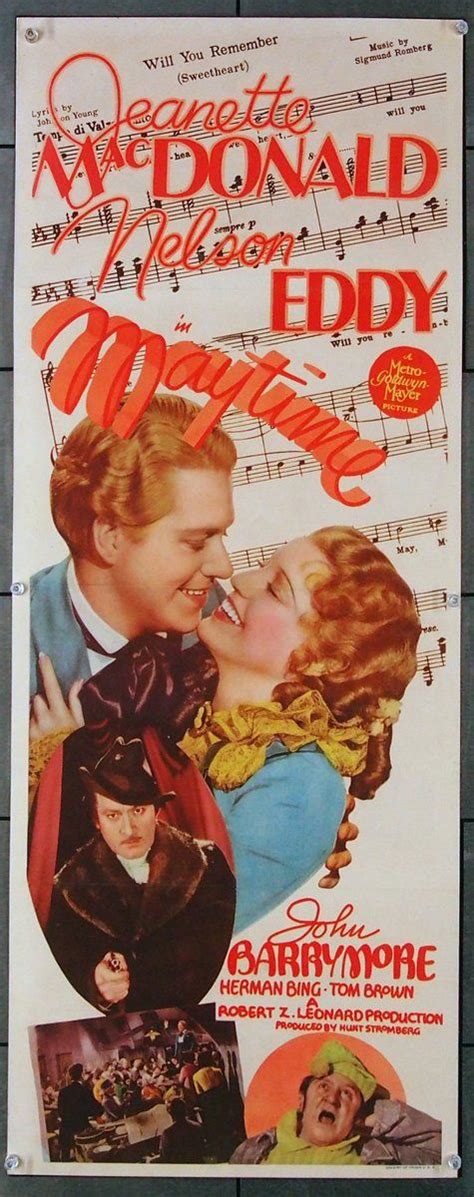 Maytime 1937 8236 Jeanette Macdonald Musical Film John Barrymore