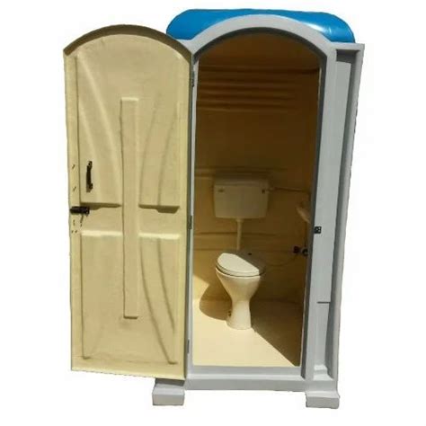 Fiber Reinforced Plastic Frp Portable Toilet Cabins With Bio Digester