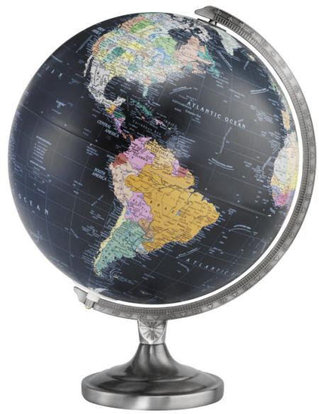Orion Illuminated Desktop World Globe By Replogle Free Shipping