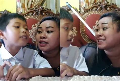 Viral Video Momen Emak Emak Saat Ajari Anak Hafalkan Pancasila Ngegas