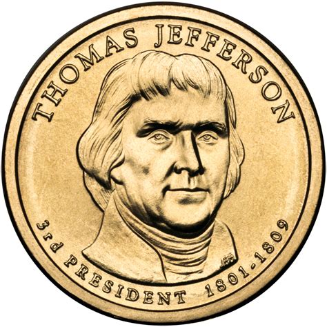Filethomas Jefferson Presidential 1 Coin Obversepng