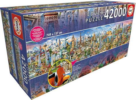 Puzzle Around The World 2d 42000 Κομμάτια 17570 Skroutzgr
